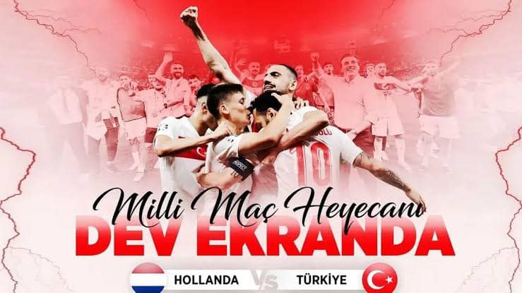 TÜRKİYE-HOLLANDA ÇEYREK FİNAL MAÇI